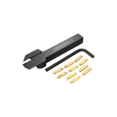 Mgehr 1212-2 Spårfräsverktygshållare 12X12X100mm med 10 st Mgmn200-insatser