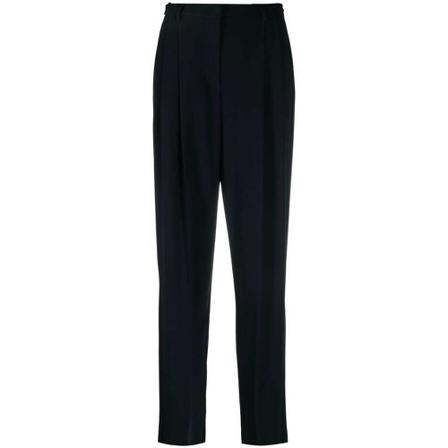 Emporio Armani Straight Broek , Blauw , Dames , Maat: XL