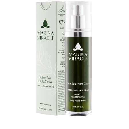 Marina Miracle Clear Skin Hydra Cream Dagcreme Unisex 50 ml