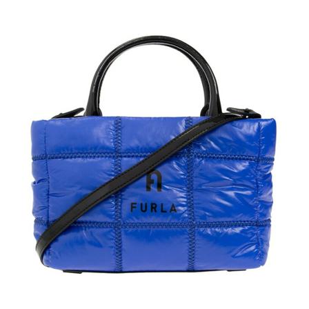 Furla handTas , Blauw , Dames , Maat: ONE Size Handtassen