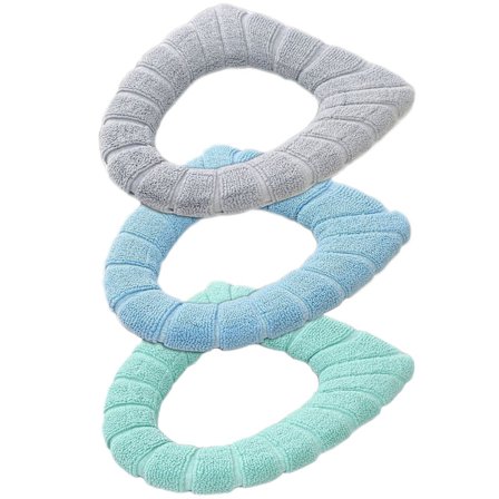 Toalettsete pute toalettsetetrekk - 3 deler