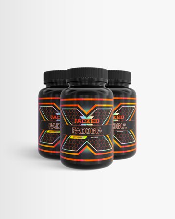 3 x Jacked Fadogia - 60 kpl - Kosttillskott, Kosttillskott, Muskelökning