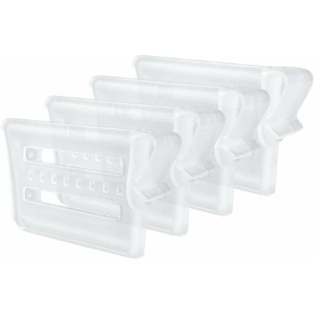 4 kpl jääkaapin väliseinät, säädettävä jääkaapin säilytysväliseinä