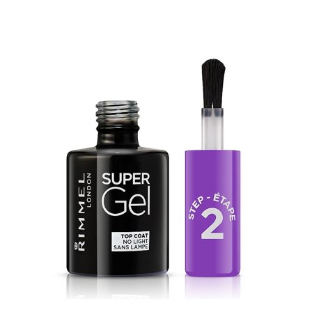 Rimmel Super Gel Nail Polish 12 ml, Makeup, Neglelak, Top Coat