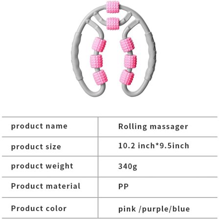 Triggervals Massagevals, Apparat för Kvinnliga Lår, Massage-App