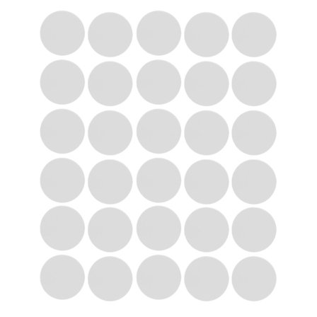 30 kpl uudelleenkirjoitettavia vedenpitäviä NFC-tagisiruja 25 mm 1 tuuman 504 tavun muisti NFC-tarra Amiibolle