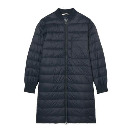 Marc O'Polo Lightweight quilted Frakke, regular fit Blå, Dame Parka