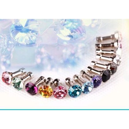 3 st Diamond dust plug för din surfplatta eller smartphone