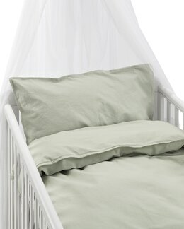 Pussilakana pinnasänky yksivärinen Humble 2 osaa Vihreä