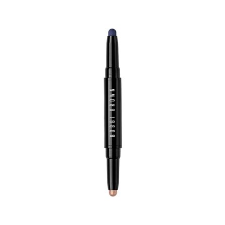 Bobbi Brown Dual-Ended Long-Wear Cream Shadow Stick Silk/Rich Navy, Makeup, Øjne, Øjenskygge