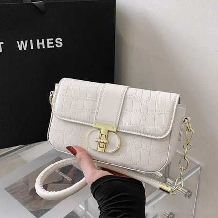 Crossbody Bag Skulderveske HVIT