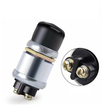 2-polig 12V 20A Startknapp 12V 20A Vattentät Tryckknapp