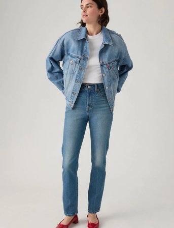 Levi's Wedgie Slim City Slim - Blue - 29 x 30