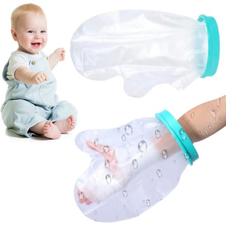 Vanntett håndgipsbeskytter for dusj for å holde gips og bandasje tørr i bruk, 28 x 20 cm