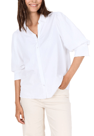 Soyaconcept Sc-Netti 119 Shirt Skjortor Dam Vit L