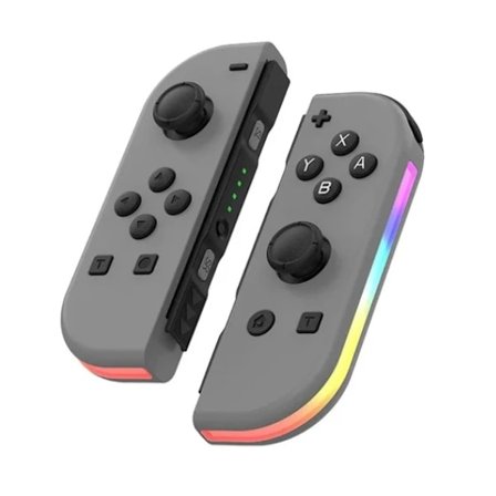 Ohjain LED-yhteensopiva JoyCon Nintendo Switch Grey_v (YJD)