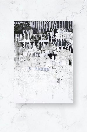 Malerifabrikken - Poster / Hope / Plano - Hvit - Postere - Fra Homeroom