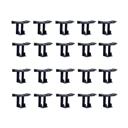 XJ-20 stk. Fotovoltaisk Panel Dræningsspænde Overfladeplade Solpanel Vanddræn Clip Til Solpanel