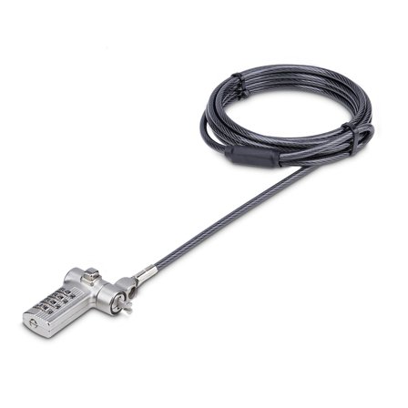 StarTech UNIVERSAL LAPTOP CABLE LOCK - 6.6FT SERIALIZED SECURITY CABLE ACCS