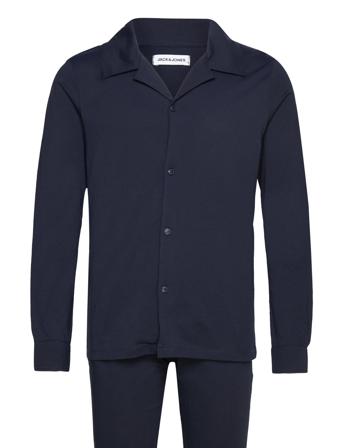 Jacsolid Pyjamas Set Pyjamas Marineblå Jack & J S*Betinget Tilbud