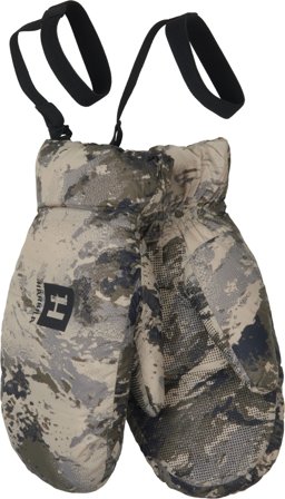 Härkila Mountain Hunter Expedition HWS Down Mittens untuvahanskat, Axis MSP Mountain