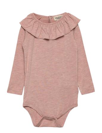 Berta Bodies Long-sleeved Lyserød MarMar Cph