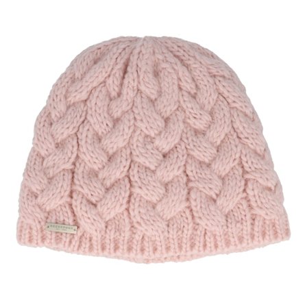 Seeberger - Pinkki knit Beanie - Beautiful Cabl knit Pink Beanie @ Hatstore
