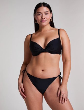 Hunkemöller Luna Cheeky T - Black - S