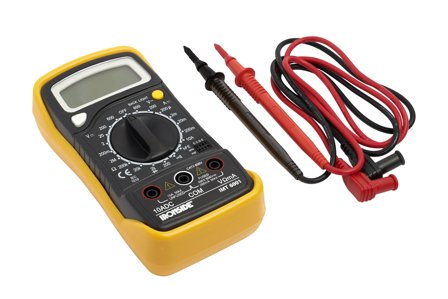 Ironside IMT6001 Multimeter med 9 V-batteri, Elinstrument