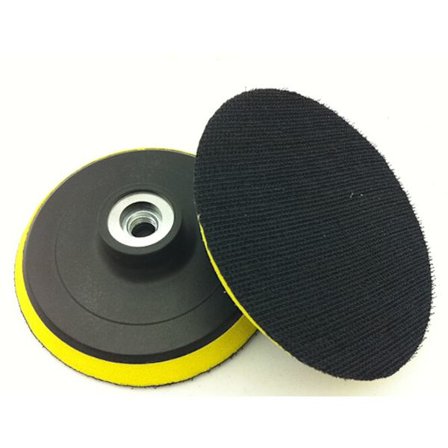 Sats med 2 slipdynor 125 mm slippapper slipbricka med M14