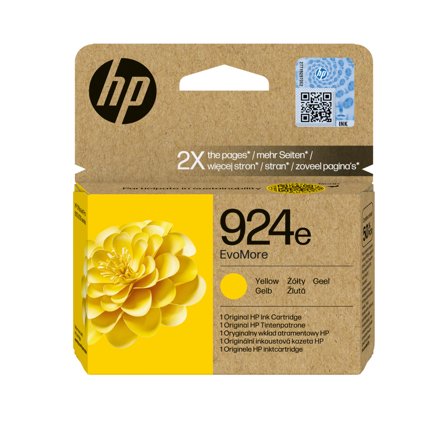 HP HP/Ink924e EvoMore YL Original Ink Ca