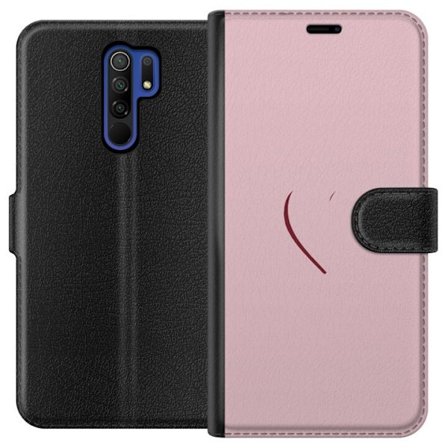 Yhteensopiva Lompakkokotelo Xiaomi Xiaomi Redmi 9 SoftPinkLove