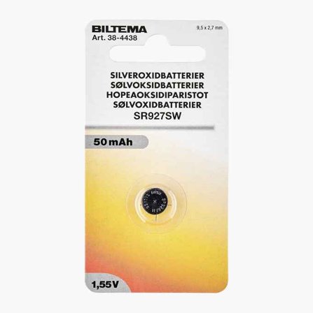 Biltema - SR927SW Sølvoksidbatteri