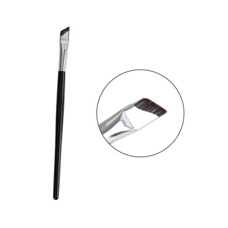 Blade Makeup Brushes Vinklet tynn øyenbrynsbørste Flat Fin Eyelin black B