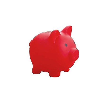 Spargris, Okrossbar Plast Spargris Barn Mynt Spargris (Röd) Hy