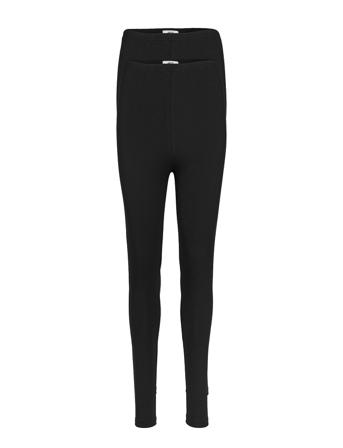 Mllea Org Long Legging 2Pack A. O. Noos Black Mamalicious