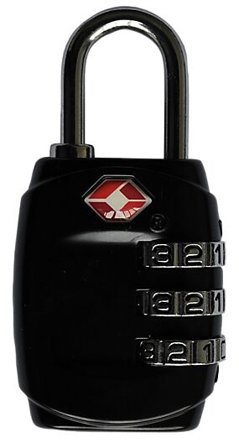 JACO HENGELÅS KOMBI SVART TSA 3 SIFFER