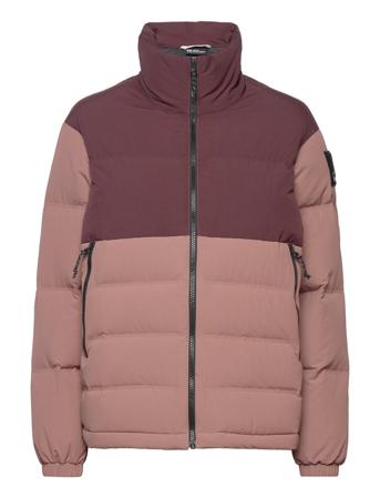 Alex Down Jkt W Vuorillinen Takki Topattu Takki Vaaleanpunainen Jack Wolfskin