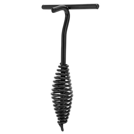 Lokkløfter for nederlandsk ovn 19,5 cm Spiralhåndtak Støpejern for utendørs camping og fotturer