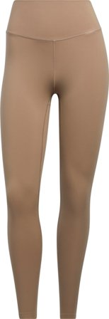Adidas Women's Yoga Luxe Studio 7/8 Tight Women workout trousers Beige S