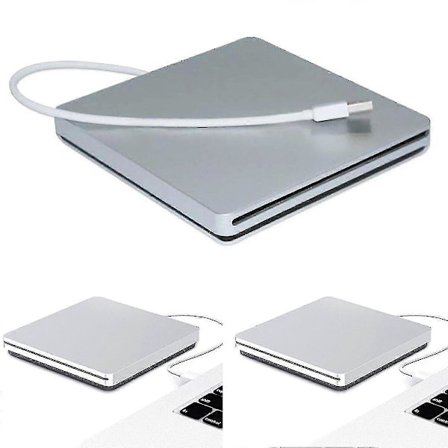 Apple Pro Air Mac PC Laptop Macbook USB Ekstern Spalte CD/DVD-stasjon Brenner