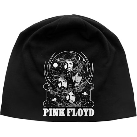 Pink Floyd Unisex Vuxen Kosmiska Ansikten Mössa En Storlek Svart