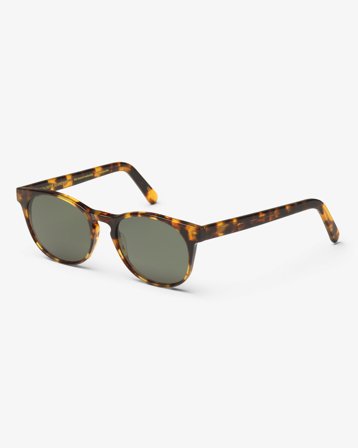 Sunglass 15 - Classic Havana - Green - One Size