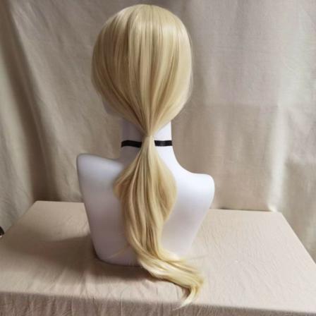 Cosplay-parykker med lugg for Barbie-filmkostyme V