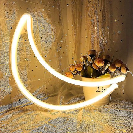 LED Neon Skilte Til Vægskæntning, USB Eller Batteridrevet