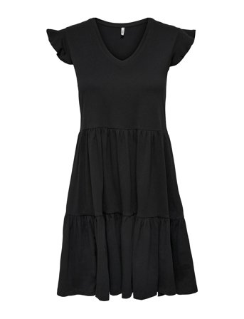 ONLY | Onlmay Life Cap Sleeves Frill Dress Jrs | S
