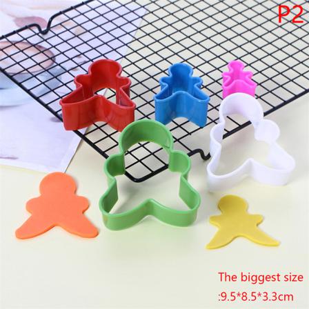 1 Set Plast Cookie Ter Form Kex Fondant Diy Kitchen