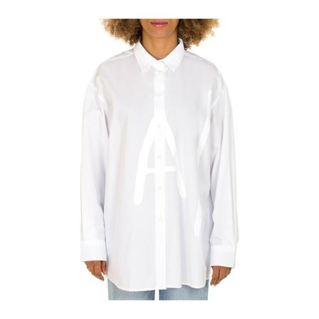 Armani Exchange Shirts Hvid, Dame Skjorter
