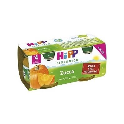 Hipp Bio Omogenizzato Zucca 2X80g 4 Mesi +