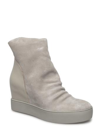 Trish S Shoes Boots Ankle Boots Ankle Boot - Heel Beige Shoe The Bear